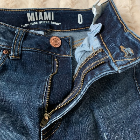 Urban Planet Miami High Rise Super Skinny Jeans 🌸 Size 0 - Picture 4 of 10